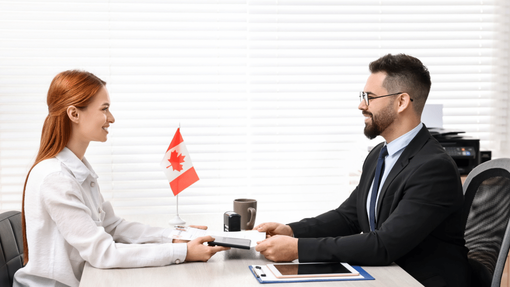 Canada immigration consultant advising UK client on visa options